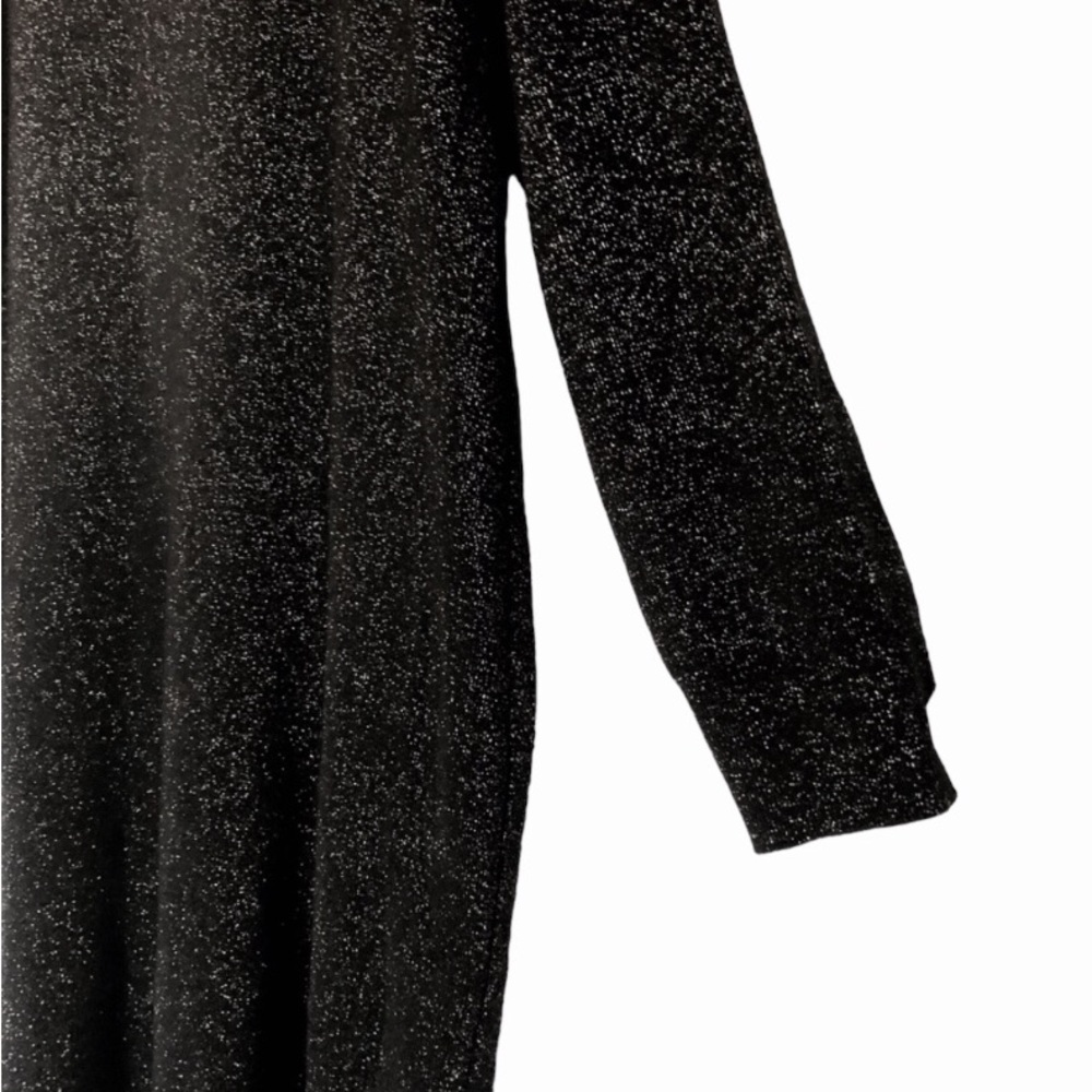 LOFT Plus Shimmering Black Sweater Dress size 20/22 NWT - Picture 12 of 16